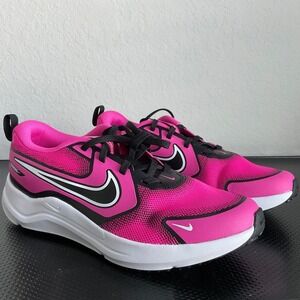 Nike Cosmic Runner GS Pink Black White HM4402-602 Youth Running Shoes Size 6Y